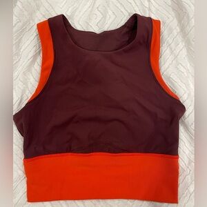 Lulu Lemon maroon tank top